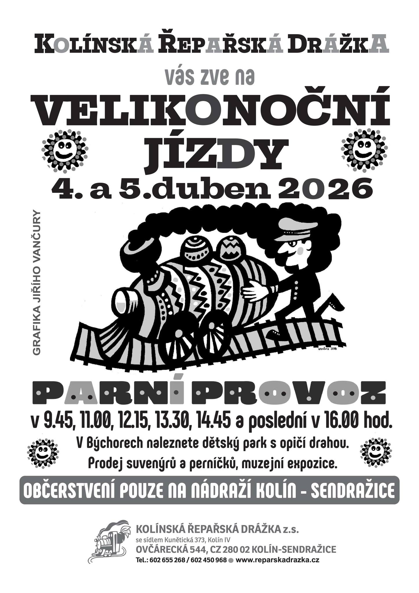 Velikonoční jízdy Kolínská řepařská drážka